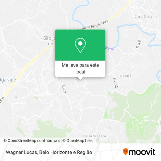 Wagner Lucas mapa