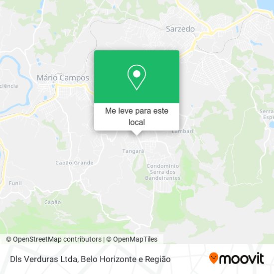 Dls Verduras Ltda mapa