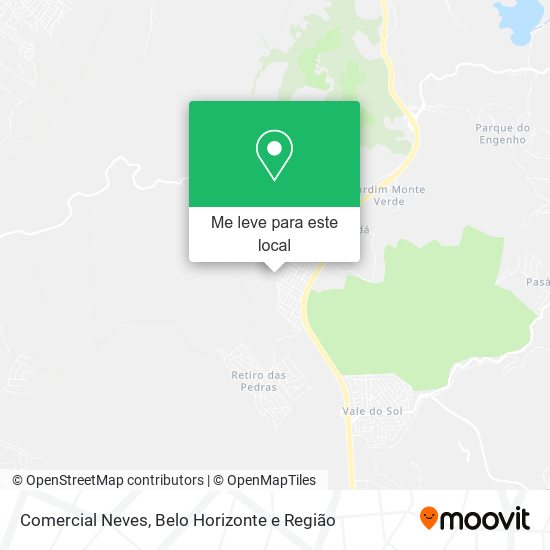 Comercial Neves mapa