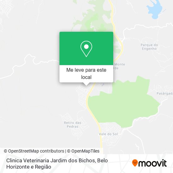 Clinica Veterinaria Jardim dos Bichos mapa