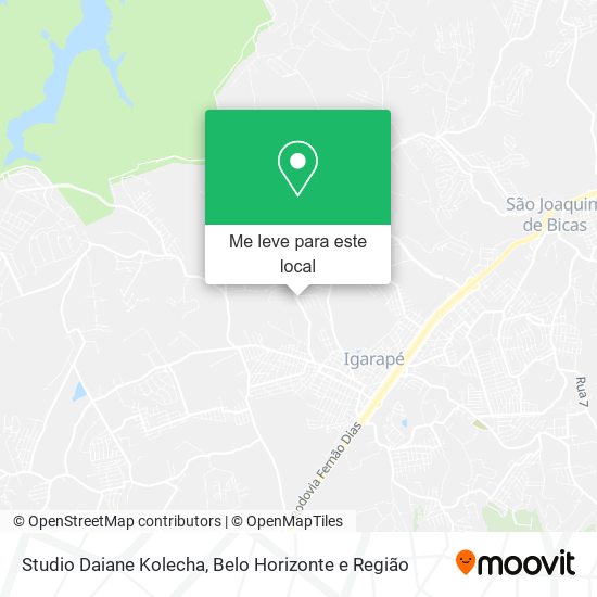 Studio Daiane Kolecha mapa