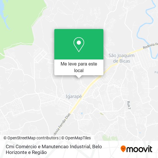 Cmi Comércio e Manutencao Industrial mapa