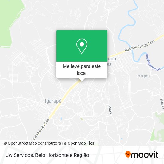 Jw Servicos mapa