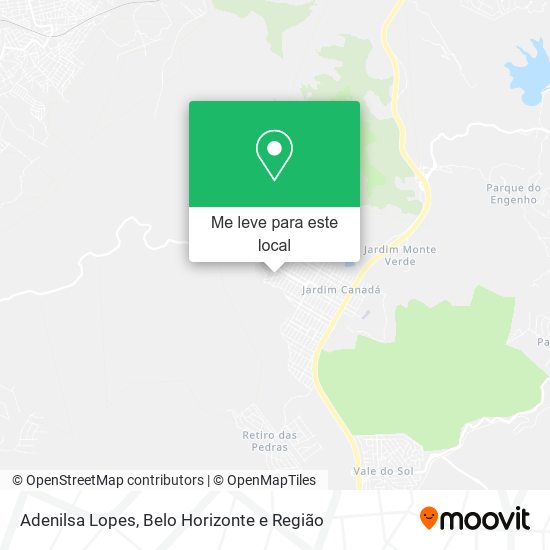 Adenilsa Lopes mapa