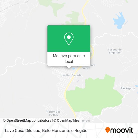 Lave Casa Diluicao mapa