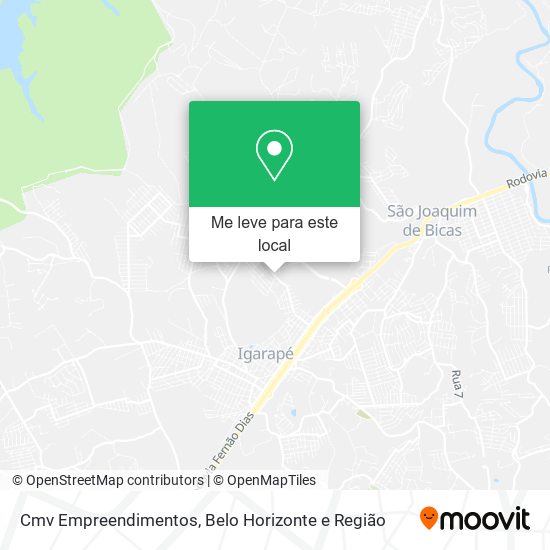 Cmv Empreendimentos mapa