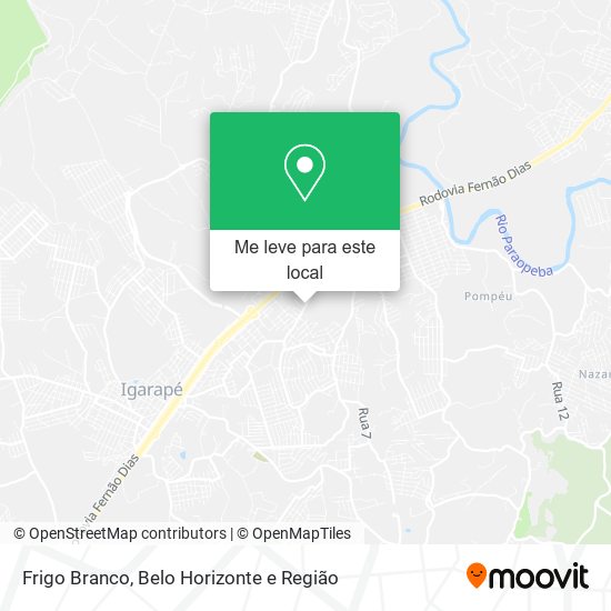 Frigo Branco mapa