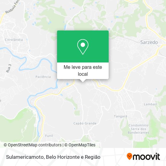 Sulamericamoto mapa