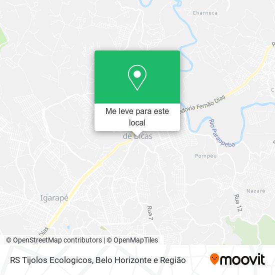 RS Tijolos Ecologicos mapa