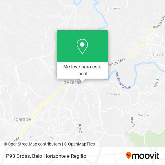 P93 Cross mapa