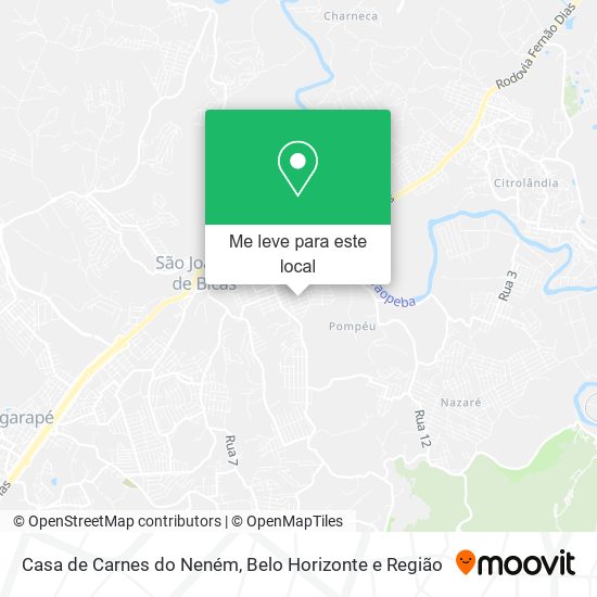 Casa de Carnes do Neném mapa