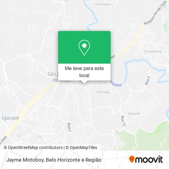 Jayme Motoboy mapa