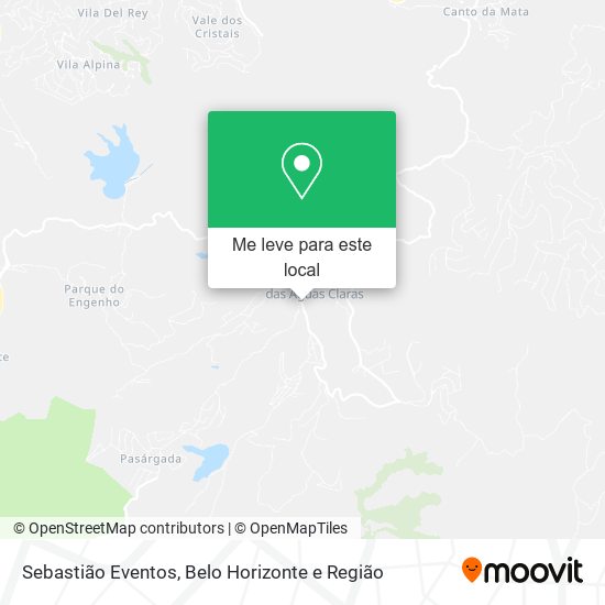 Sebastião Eventos mapa