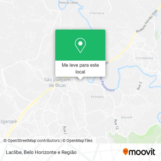 Laclibe mapa
