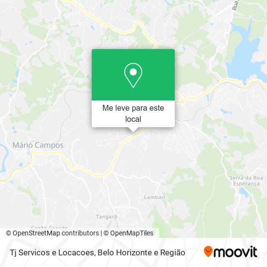 Tj Servicos e Locacoes mapa