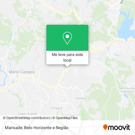 Marisade mapa