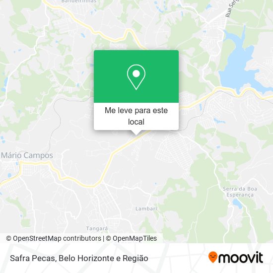 Safra Pecas mapa