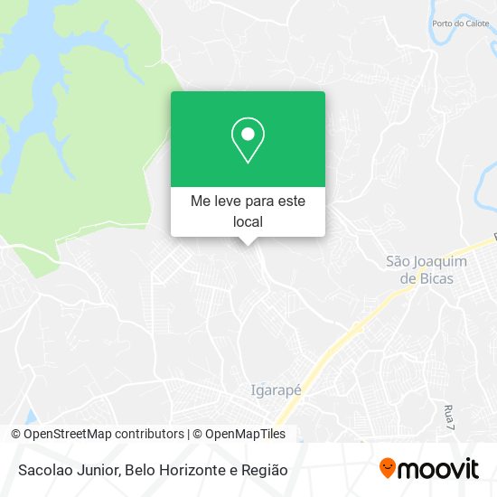 Sacolao Junior mapa