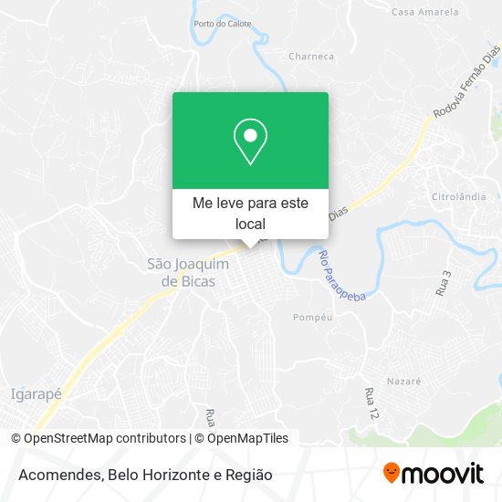 Acomendes mapa