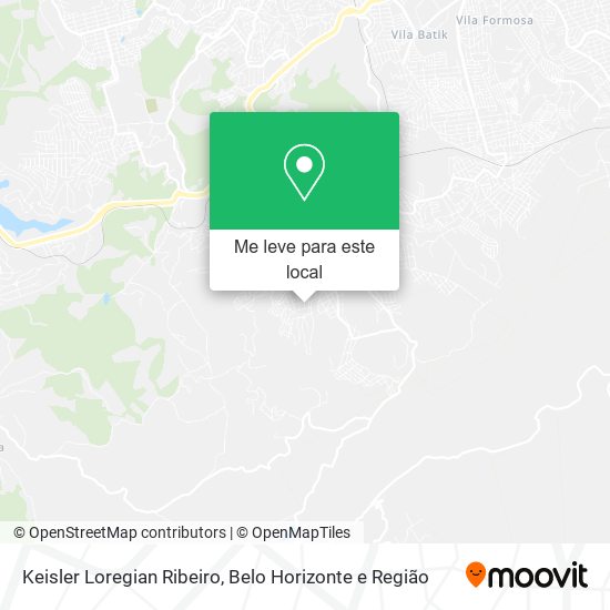 Keisler Loregian Ribeiro mapa