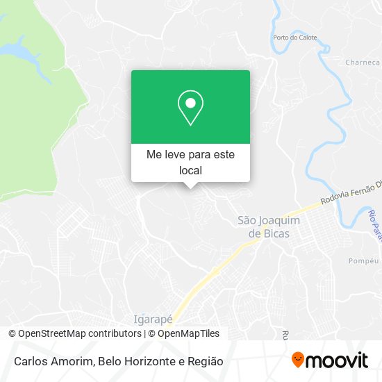 Carlos Amorim mapa