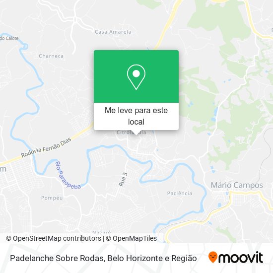 Padelanche Sobre Rodas mapa