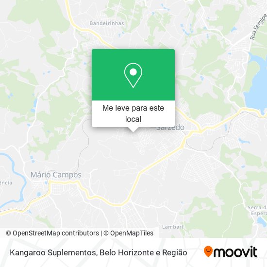 Kangaroo Suplementos mapa