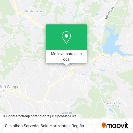 Cliniolhos Sarzedo mapa
