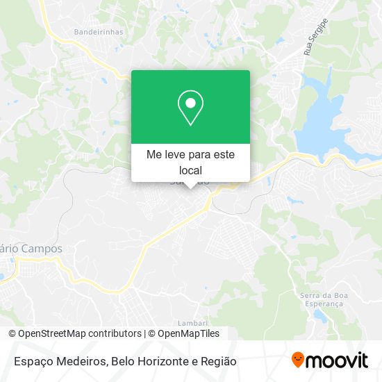 Espaço Medeiros mapa
