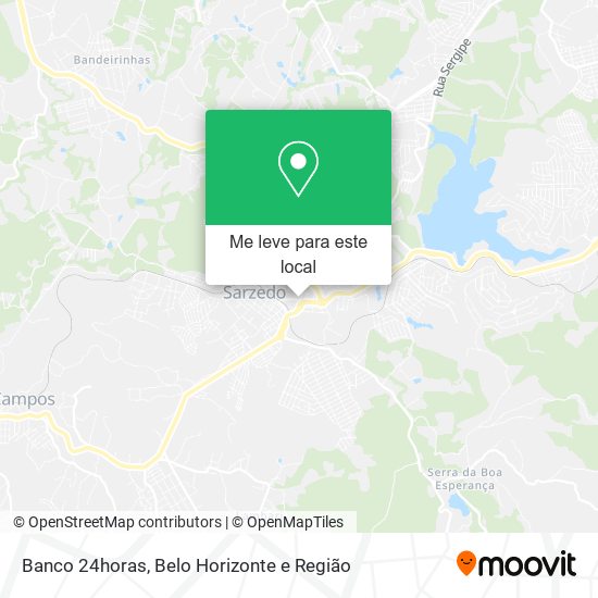 Banco 24horas mapa