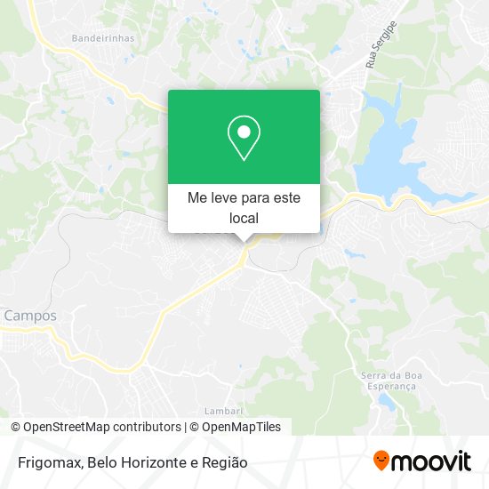 Frigomax mapa