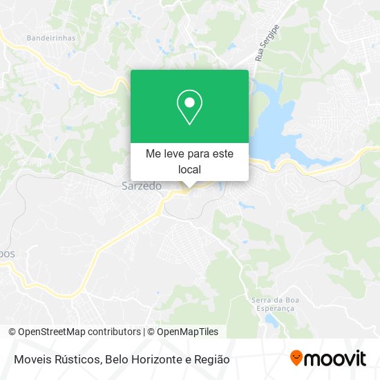 Moveis Rústicos mapa