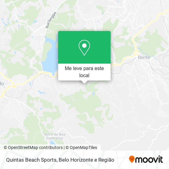 Quintas Beach Sports mapa