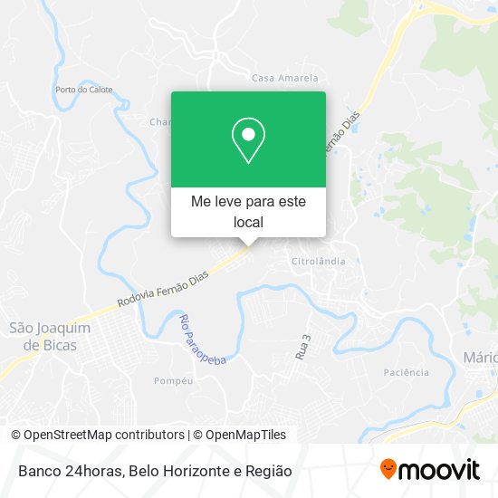 Banco 24horas mapa