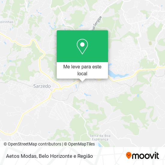 Aetos Modas mapa