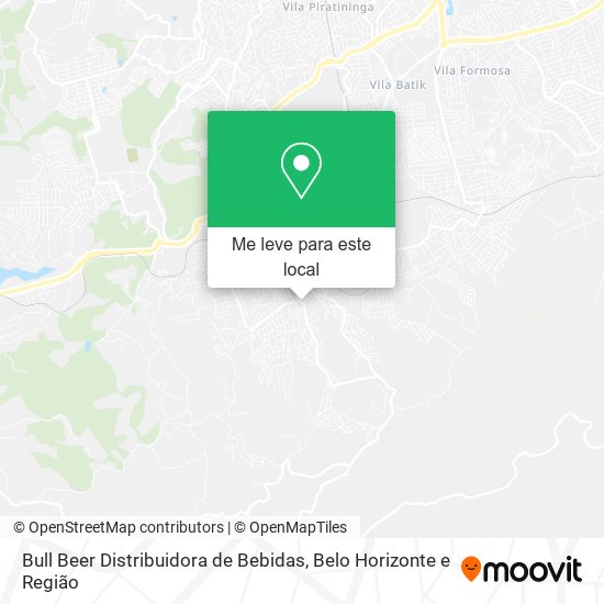 Bull Beer Distribuidora de Bebidas mapa
