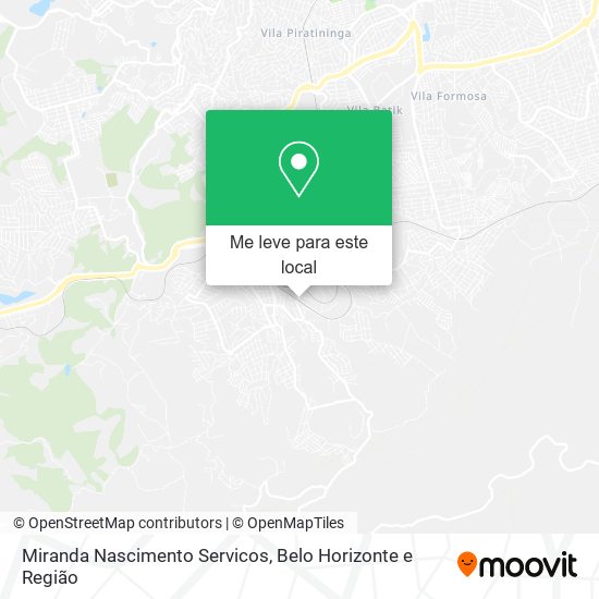 Miranda Nascimento Servicos mapa