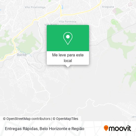 Entregas Rápidas mapa