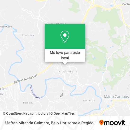 Mafran Miranda Guimara mapa