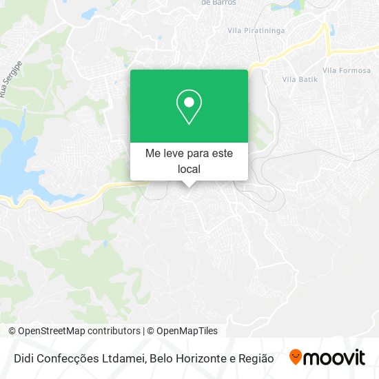 Didi Confecções Ltdamei mapa