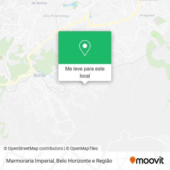 Marmoraria Imperial mapa
