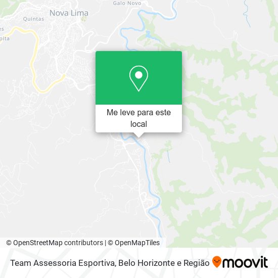 Team Assessoria Esportiva mapa