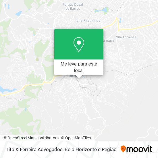 Tito & Ferreira Advogados mapa