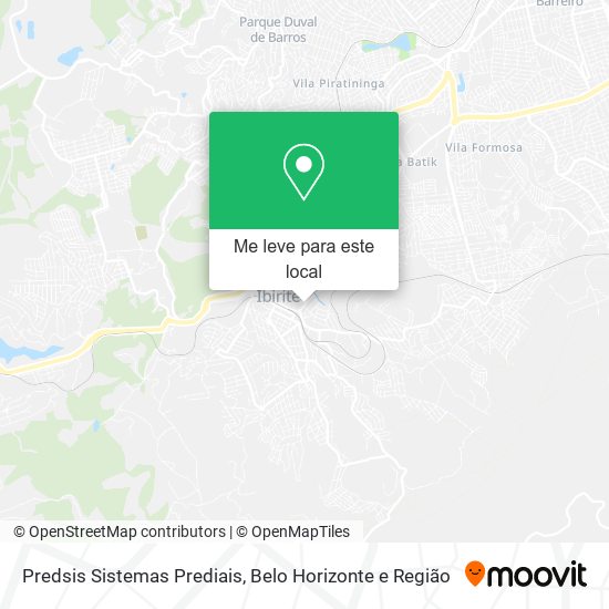 Predsis Sistemas Prediais mapa