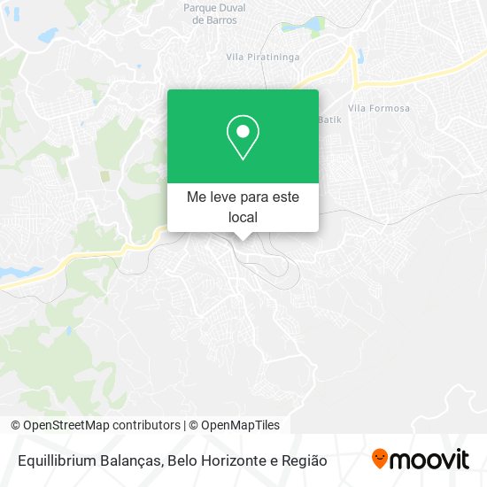 Equillibrium Balanças mapa