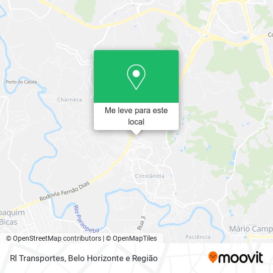 Rl Transportes mapa
