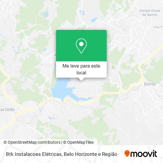 Btk Instalacoes Elétricas mapa
