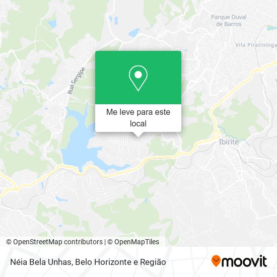 Néia Bela Unhas mapa