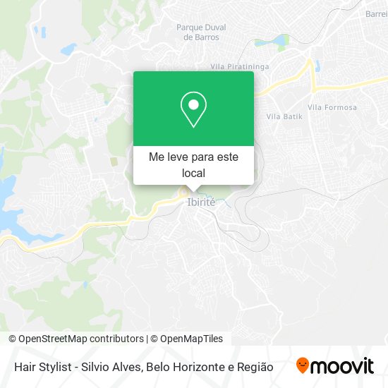Hair Stylist - Silvio Alves mapa