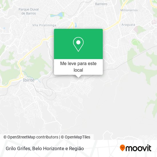 Grilo Grifes mapa